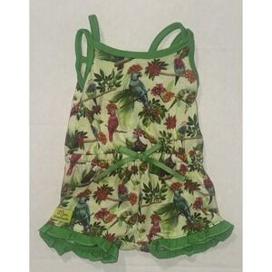 American Girl Doll Lea Clark Parrot Rainforest Dream Pajamas Jumpsuit Only